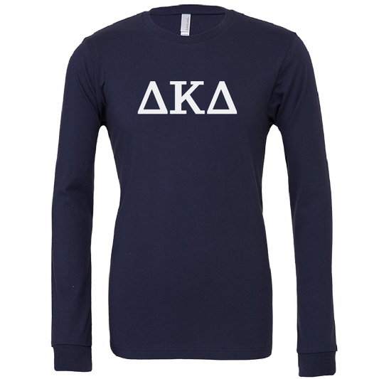 Delta Kappa Delta Lettered Long Sleeve T-Shirts