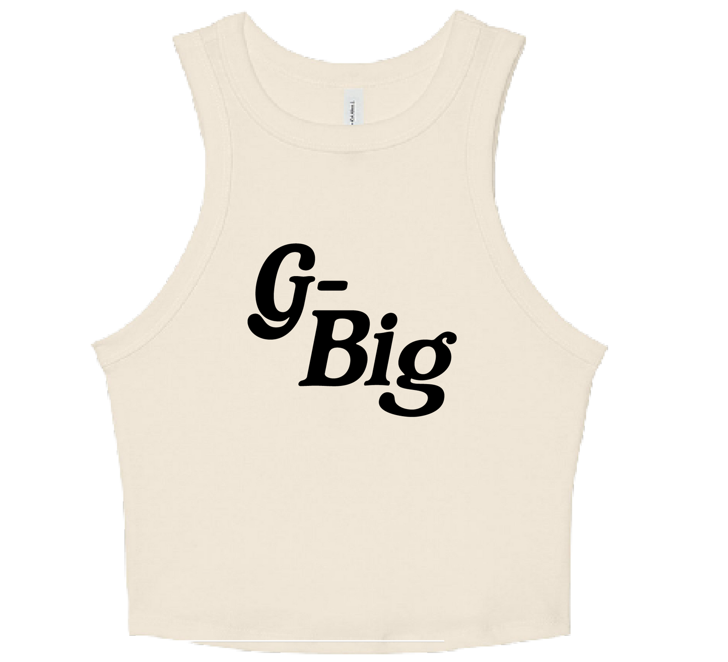 Big/Little Spangled Cropped Tank Tops