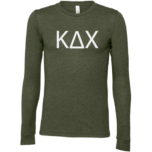 Kappa Delta Chi Lettered Long Sleeve T-Shirts
