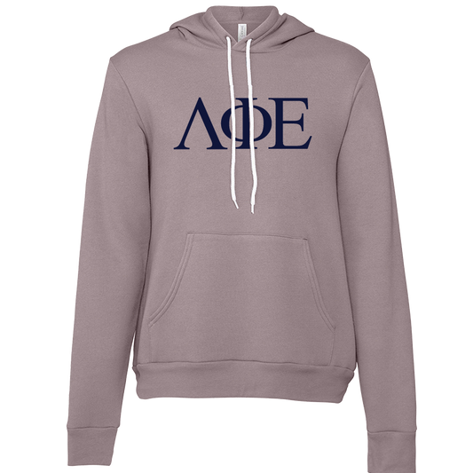 Lambda Phi Epsilon Lettered Hooded Sweatshirts