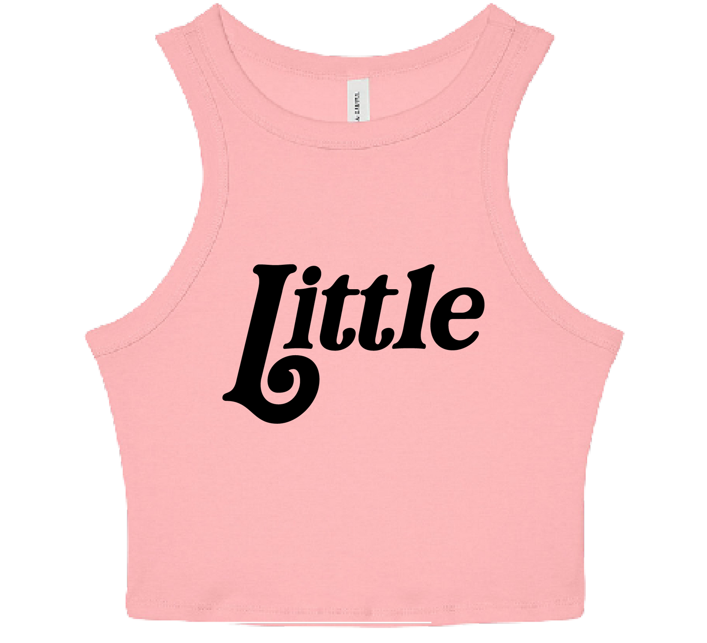 Big/Little Spangled Cropped Tank Tops
