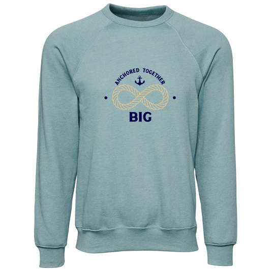 Nautical Big/Little Embroidered Crewnecks
