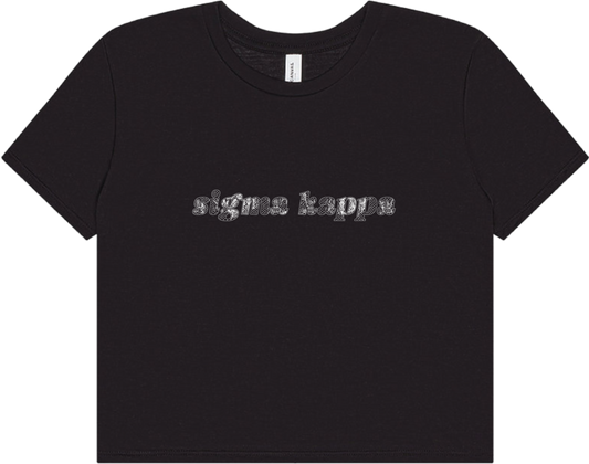 sigma kappa black tee