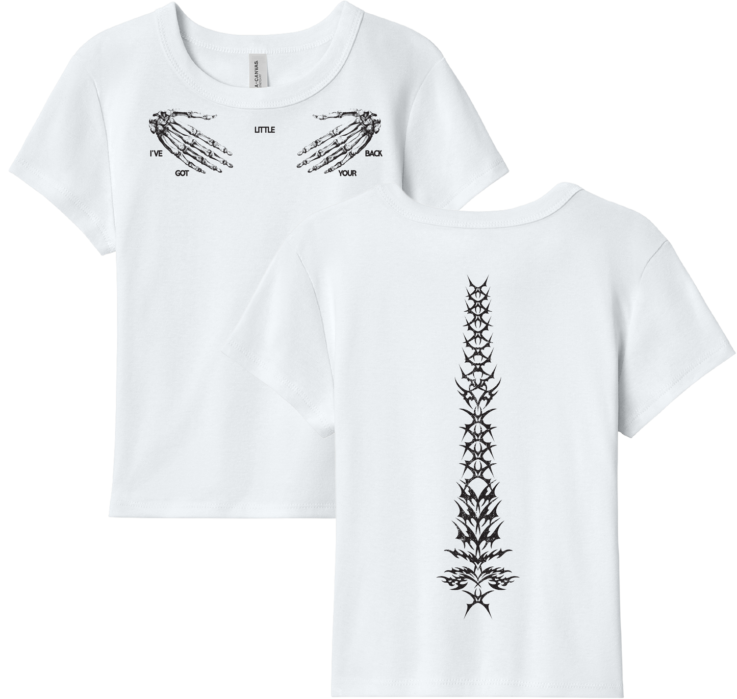 "I've Got Your Back" Spine Big/Little Tees