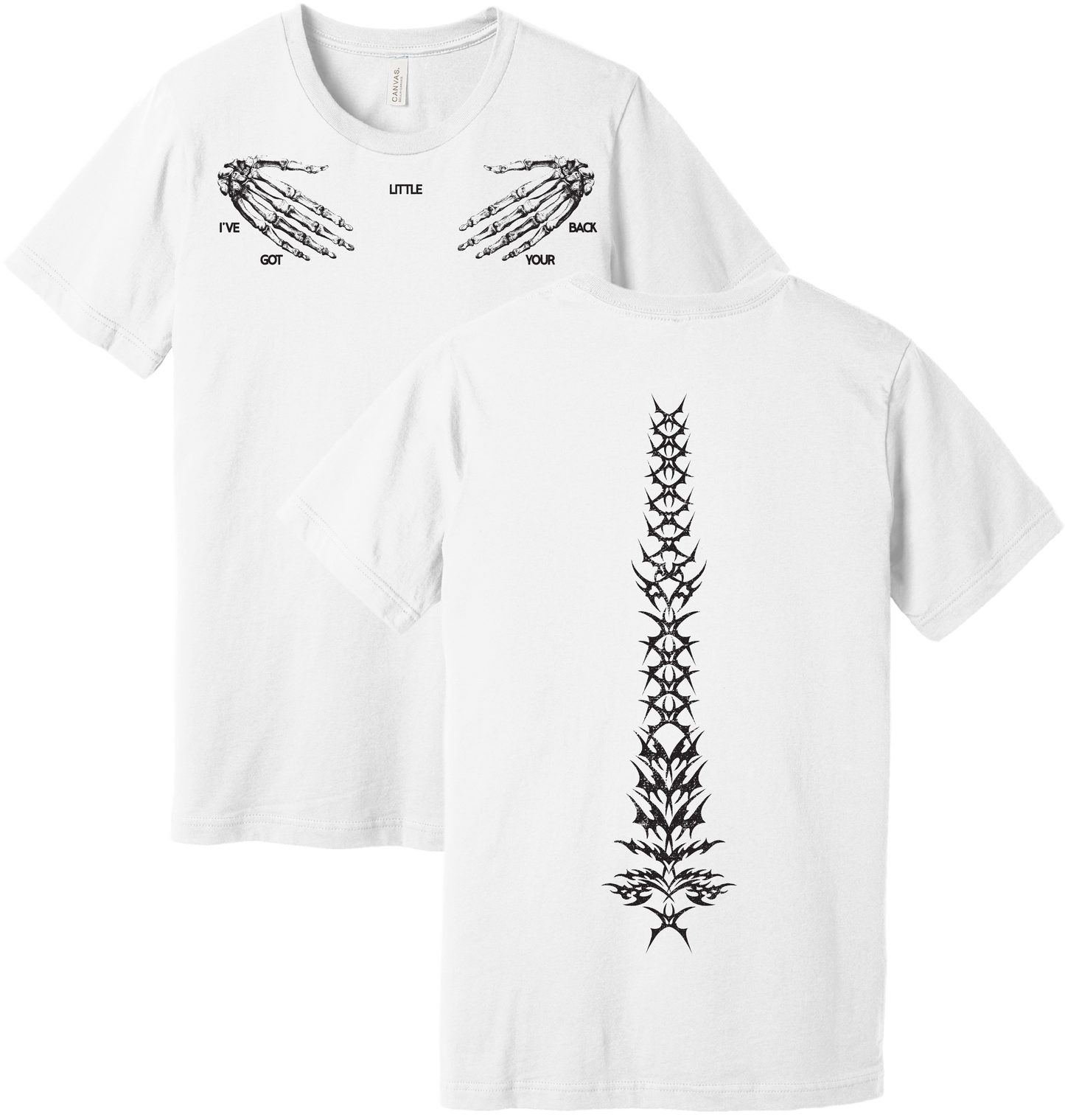 "I've Got Your Back" Spine Big/Little Tees