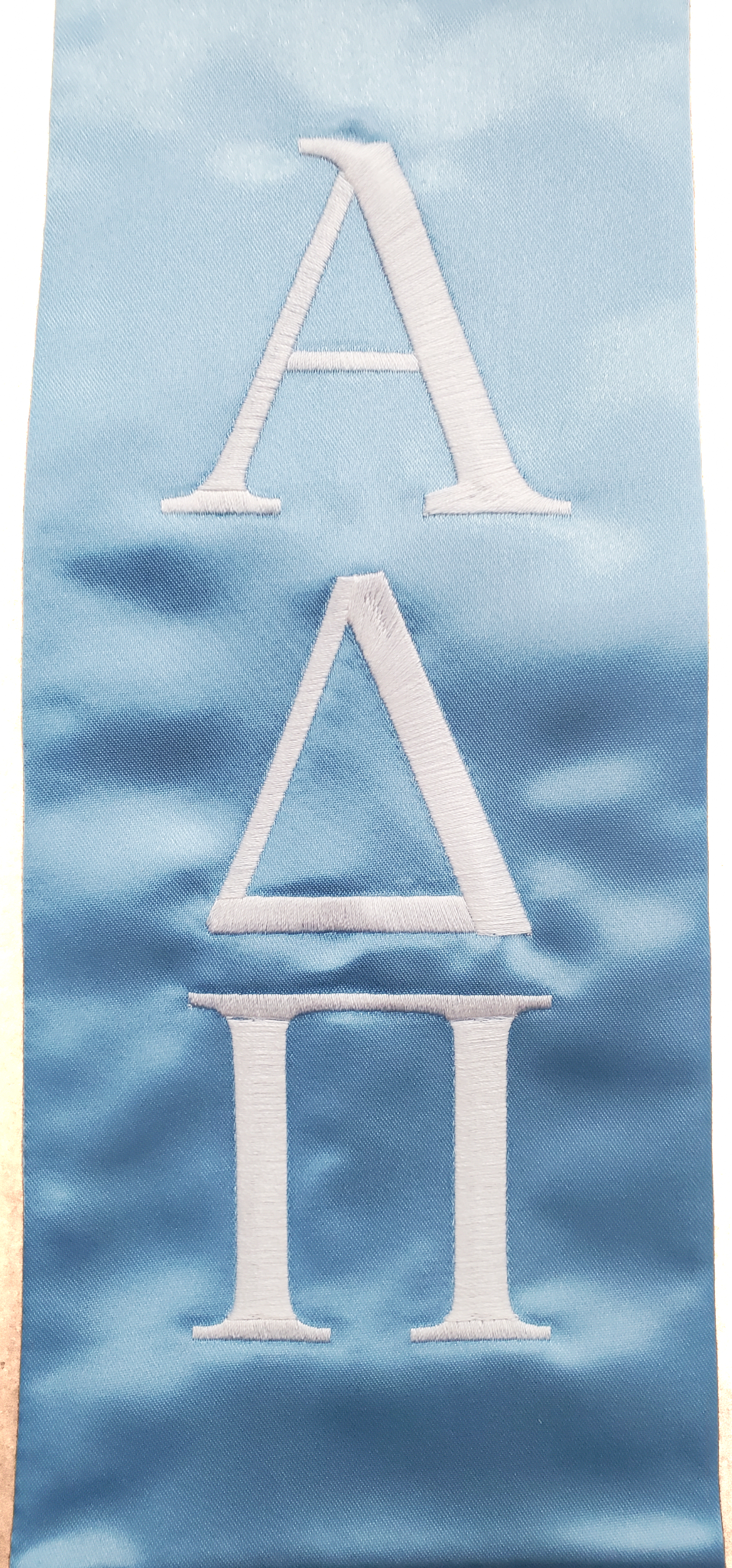 Alpha Delta Pi Graduation Stole Letters Embroidered
