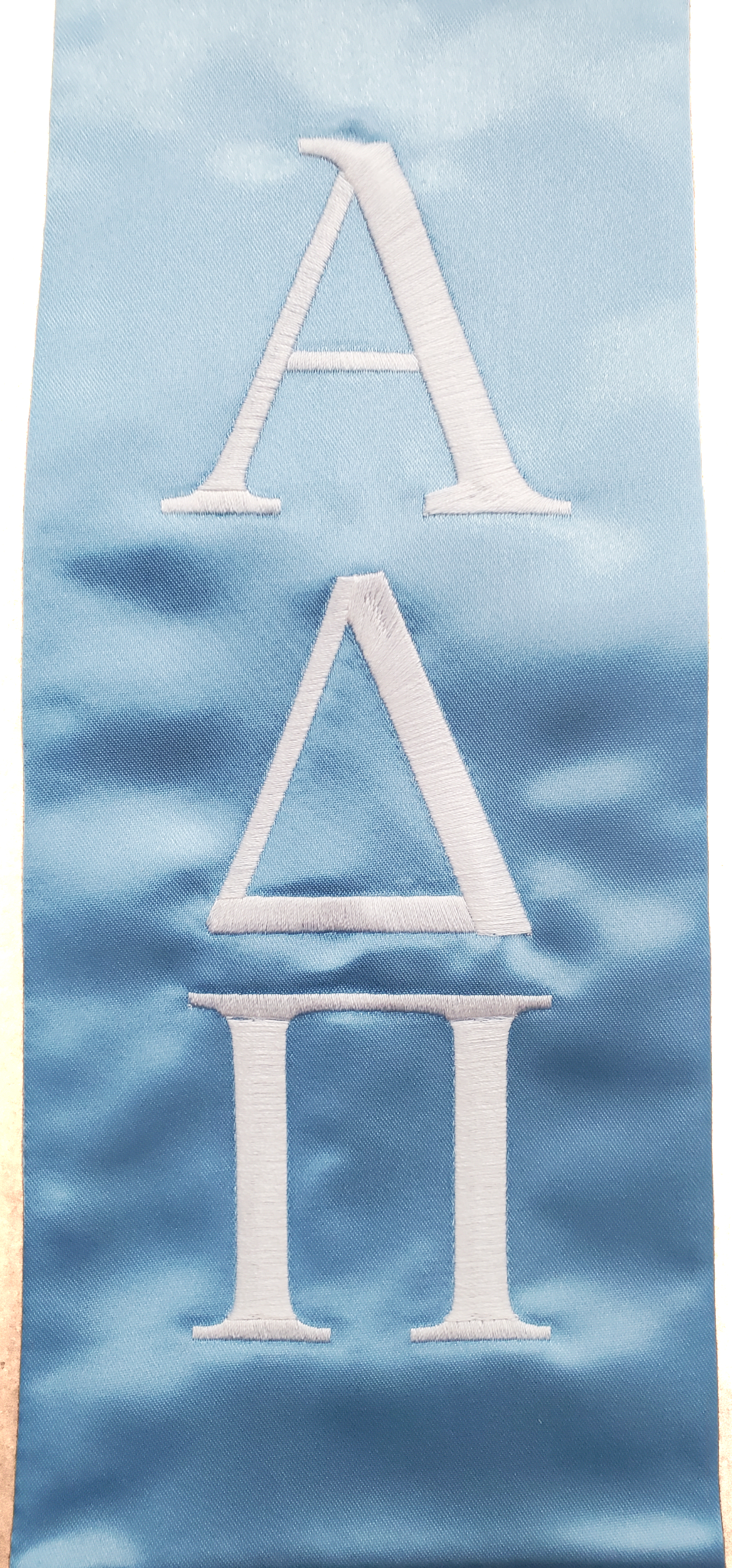 Alpha Delta Pi Graduation Stole Letters Embroidered