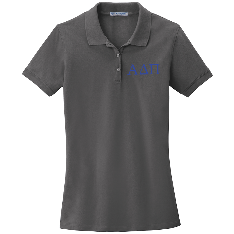 Alpha Delta Pi Ladies' Embroidered Polo Shirt