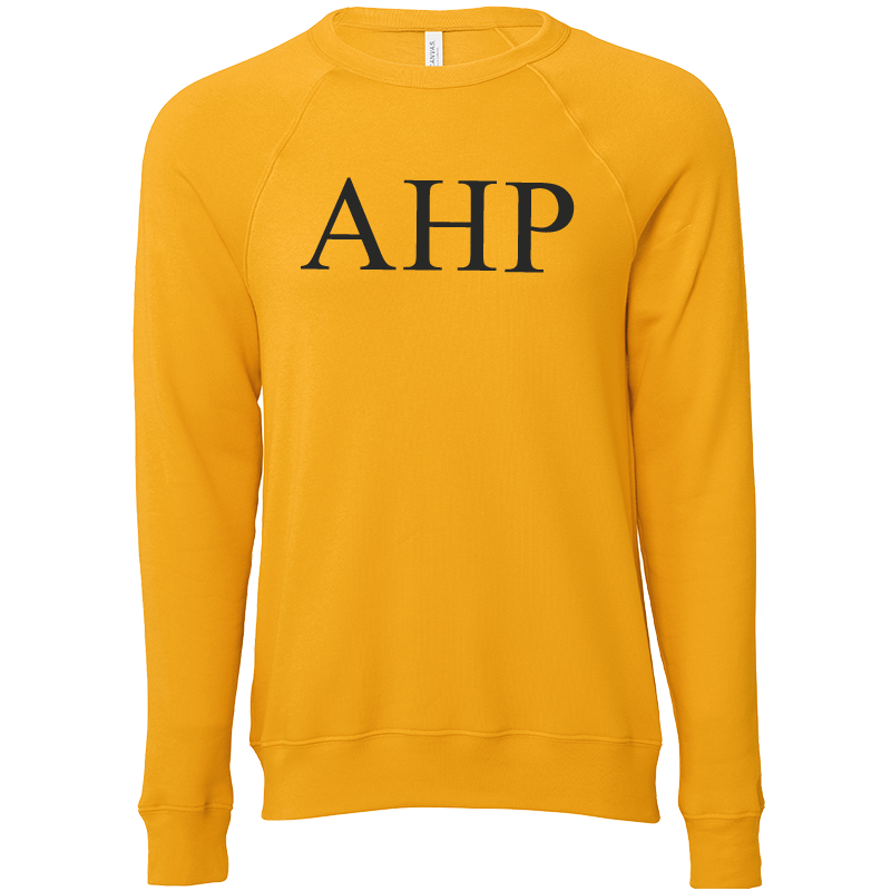 Alpha Eta Rho Lettered Crewneck Sweatshirts