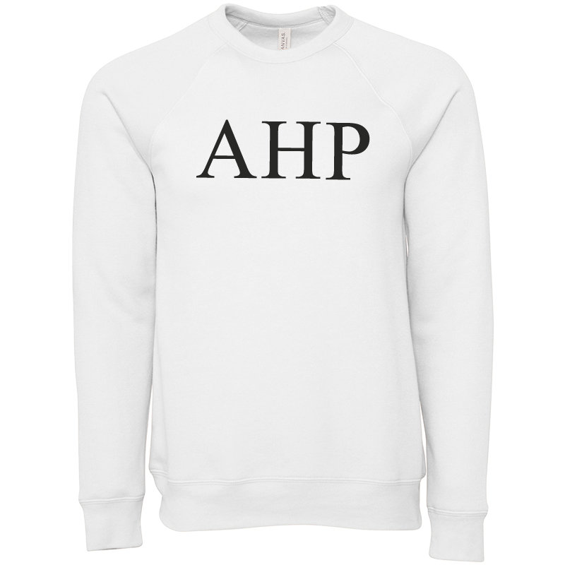Alpha Eta Rho Lettered Crewneck Sweatshirts