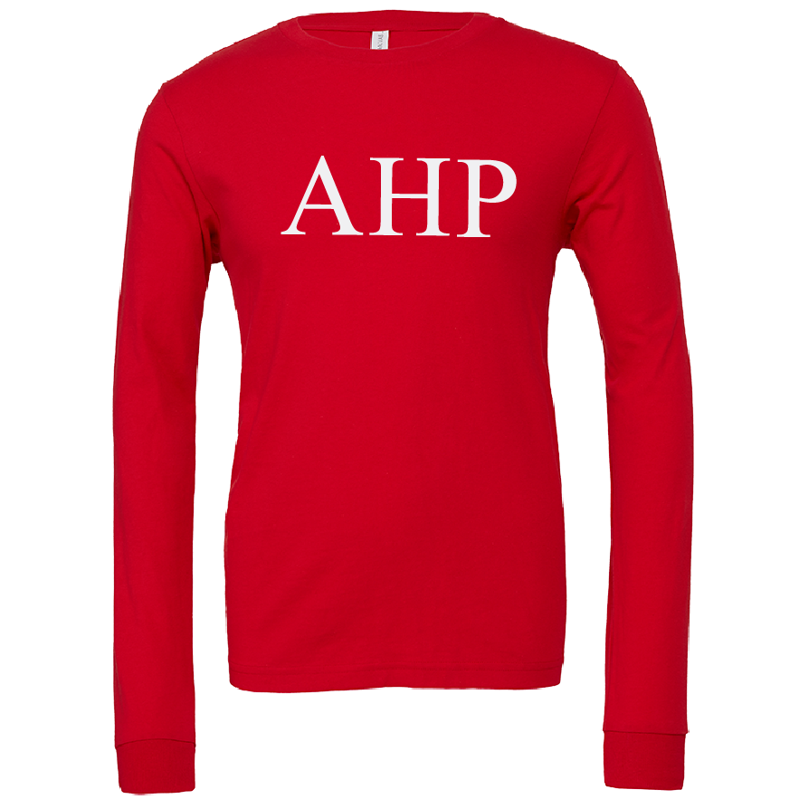 Alpha Eta Rho Lettered Long Sleeve T-Shirts