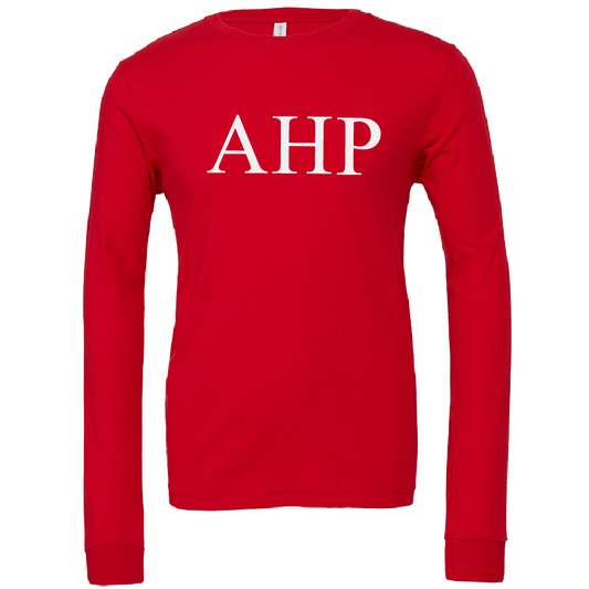Alpha Eta Rho Lettered Long Sleeve T-Shirts