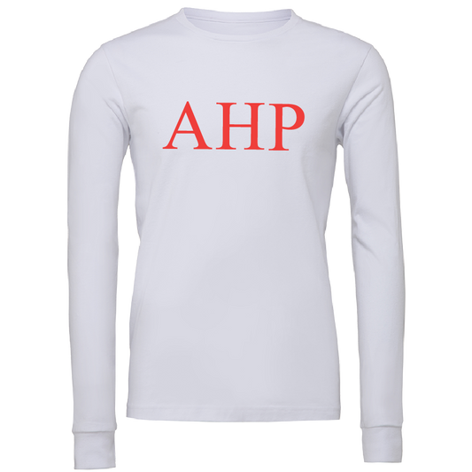 Alpha Eta Rho Lettered Long Sleeve T-Shirts