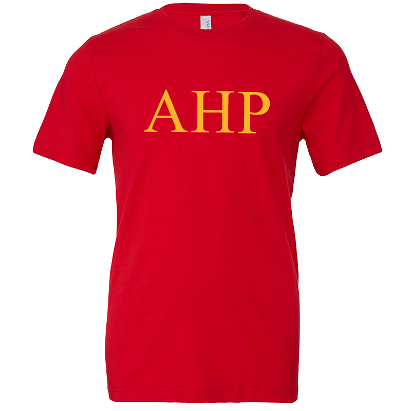 Alpha Eta Rho Lettered Short Sleeve T-Shirts
