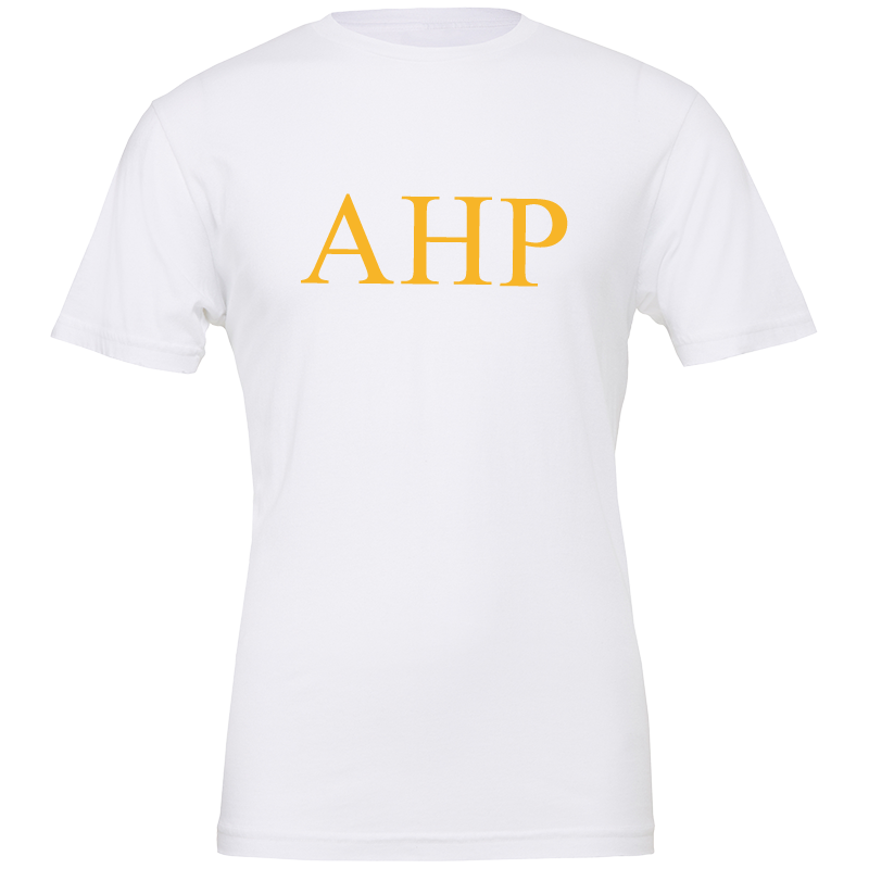 Alpha Eta Rho Lettered Short Sleeve T-Shirts