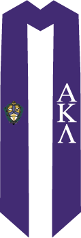 Alpha Kappa Lambda Graduation Stoles