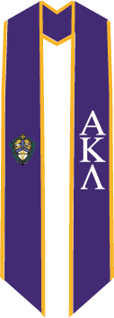 Alpha Kappa Lambda Graduation Stoles