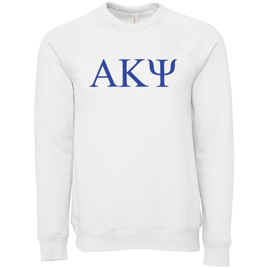 Alpha Kappa Psi Lettered Crewneck Sweatshirts