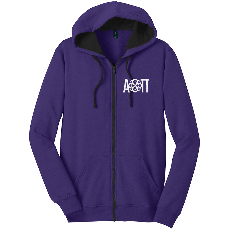 Alpha Omicron Pi Zip-Up Hooded Sweatshirts