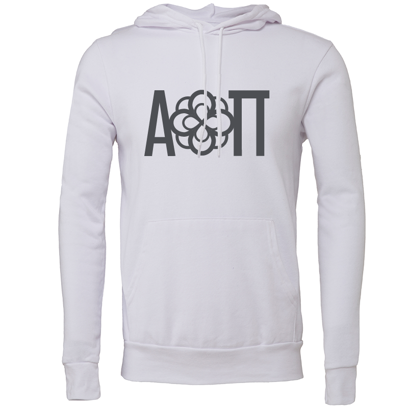 Alpha Omicron Pi Lettered Hooded Sweatshirts