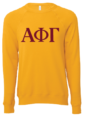 Alpha Phi Gamma Crewneck Sweatshirts