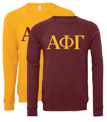 Alpha Phi Gamma Crewneck Sweatshirts