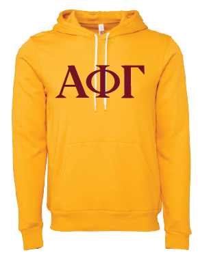 Alpha Phi Gamma Hooded Sweatshirts