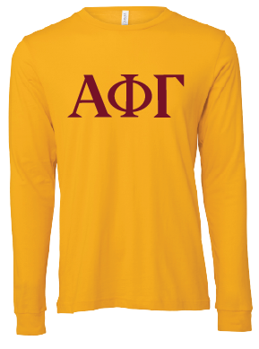 Alpha Phi Gamma Long Sleeve T-Shirts