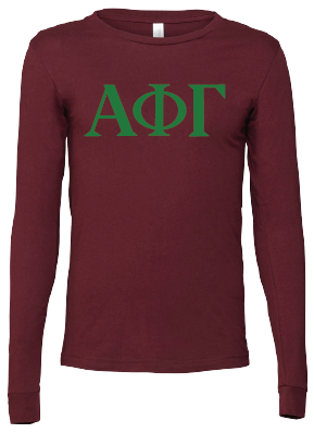 Alpha Phi Gamma Long Sleeve T-Shirts