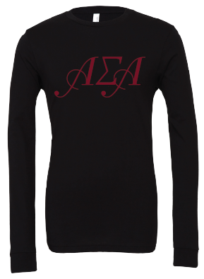 Alpha Sigma Alpha Long Sleeve T-Shirts