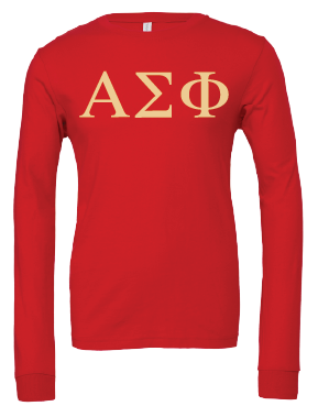 Alpha Sigma Phi Long Sleeve T-Shirts