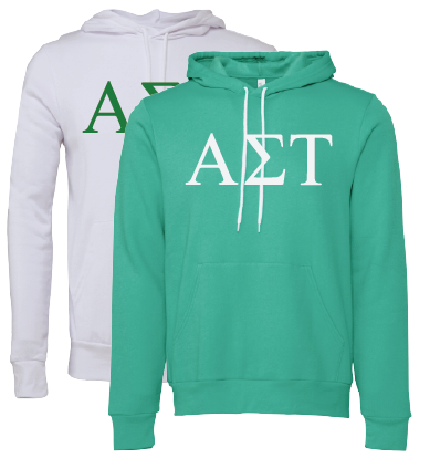 Alpha Sigma Tau Hooded Sweatshirts