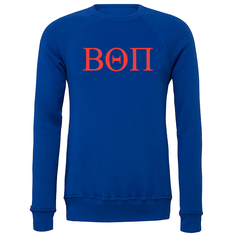 Beta Theta Pi Lettered Crewneck Sweatshirts