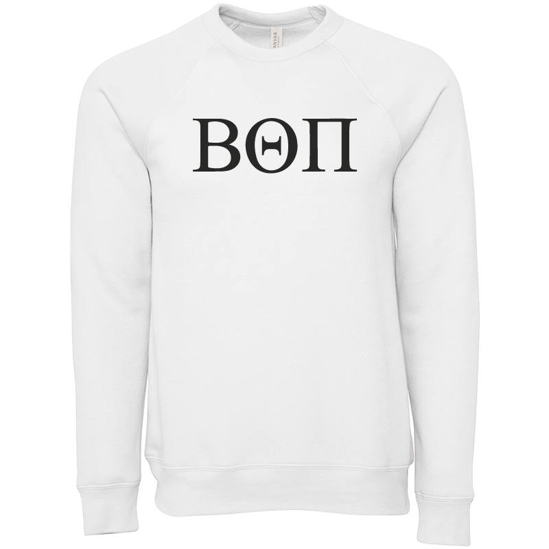 Beta Theta Pi Lettered Crewneck Sweatshirts