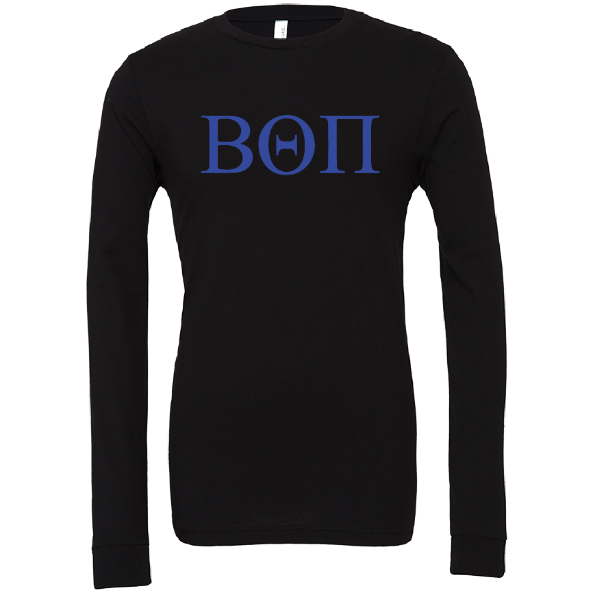 Beta Theta Pi Lettered Long Sleeve T-Shirts