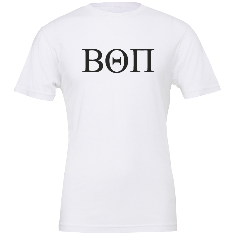 Beta Theta Pi Lettered Short Sleeve T-Shirts