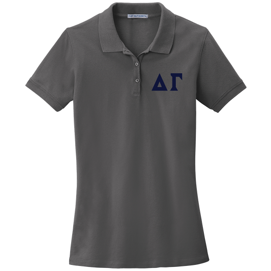 Delta Gamma Ladies' Embroidered Polo Shirt