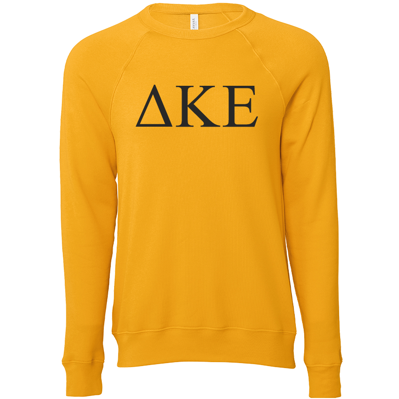 Delta Kappa Epsilon Lettered Crewneck Sweatshirts