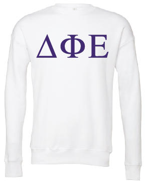 Delta Phi Epsilon Crewneck Sweatshirts