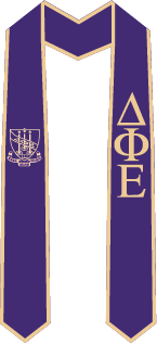 Delta Phi Epsilon Graduation Stoles