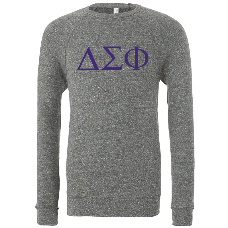 Delta Sigma Phi Lettered Crewneck Sweatshirts
