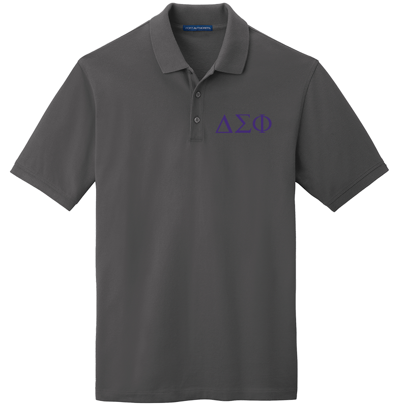 Delta Sigma Phi Men's Embroidered Polo Shirt