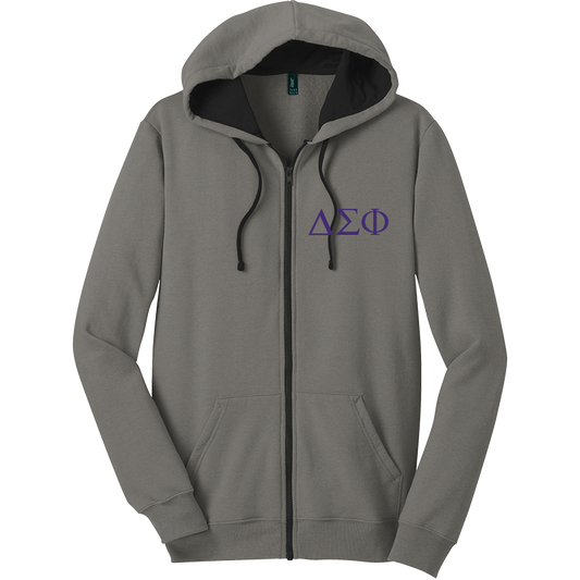Delta Sigma Phi Zip-Up Hooded Sweatshirts