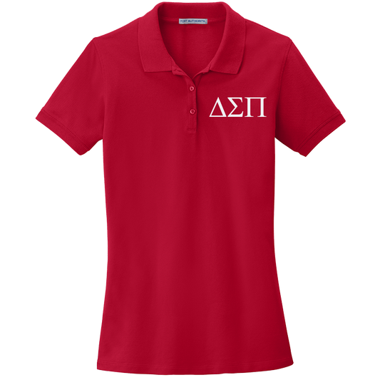 Delta Sigma Pi Ladies' Embroidered Polo Shirt