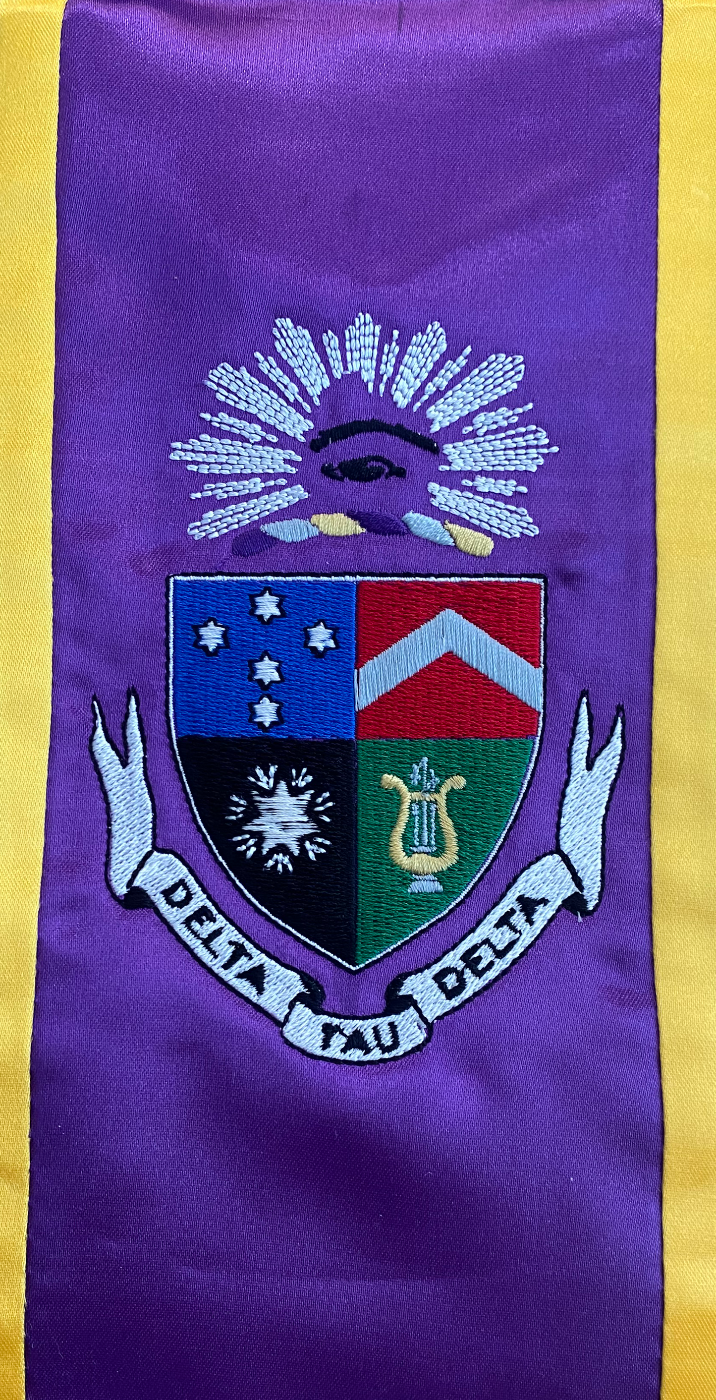 Delta Tau Delta Graduation Stoles