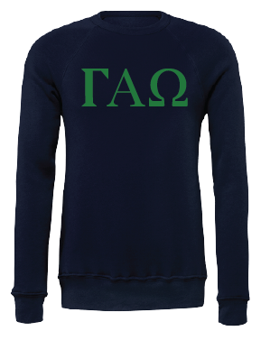 Gamma Alpha Omega Crewneck Sweatshirts