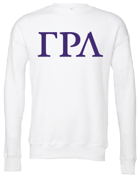 Gamma Rho Lambda Crewneck Sweatshirts