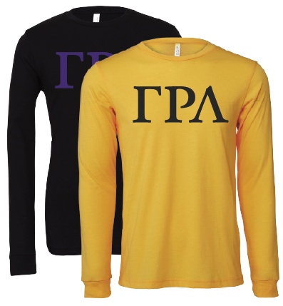Gamma Rho Lambda Long Sleeve T-Shirts