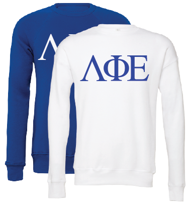 Lambda Phi Epsilon Crewneck Sweatshirts
