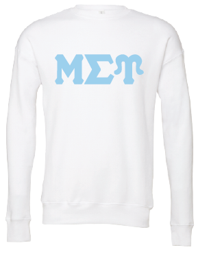 Mu Sigma Upsilon Crewneck Sweatshirts